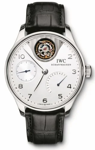 IWC Portugieser Tourbillon Mystere Platinum / Silver IW5042-04 (IW504204)